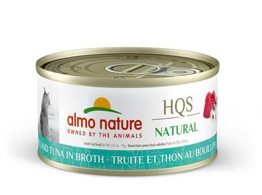 ALMO NATURE HQS NATURAL CHAT TRUITE ET THON 70GR
