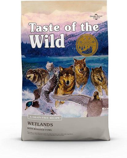 Taste of the Wild Wetland canard/poulet/cailles 5lb