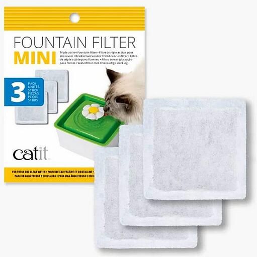 Filtres rech. Catit 2.0, mini, paq. 3