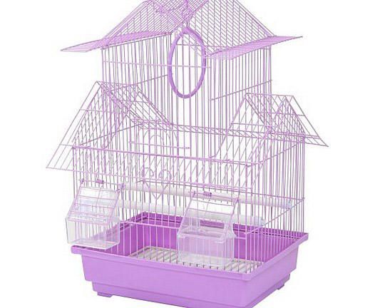 CAGE CELTIS POUR PINSONS/SERINS 30X23X46CM (12X9X18'') MAUVE (CS=10)