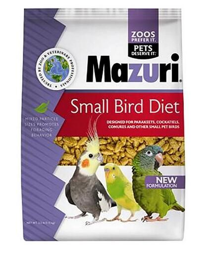 Mazuri Small Bird Diet 2,5Lb