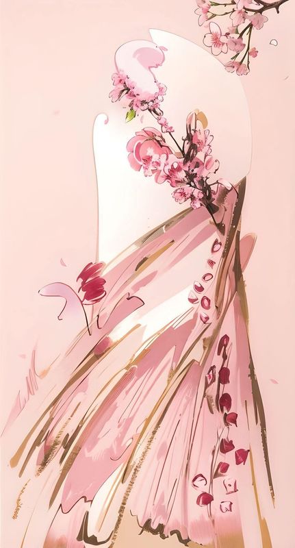 Boxed note cards:  A Pink and Green and Red and White Colab
