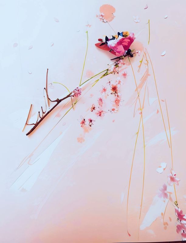 Boxed Note cards: Pink and Green, Red and White Colab