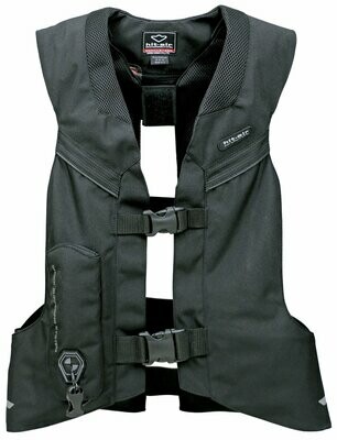VHR - light weight harness motorcycle vest, twin rear bottom airbags.