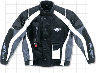 UK - mid weight material sports bike style jacket, removable sleeves.