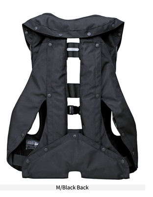 MLV3-H horse riding Harness Vest. CE Approved.  OPEN Back. Single rear bottom airbag.