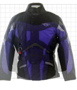 EU - heavy duty Cruiser style winterised long jacket.