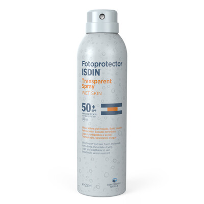 Fotoprotector ISDIN Transparent Spray Wet Skin SPF50+ Fotoprotector ISDIN Transparent Spray Wet Skin SPF50+