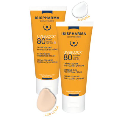 UVEBLOCK SPF80+ Crema de extrema proteccción solar UVEBLOCK SPF80+ Crema de extrema proteccción solar