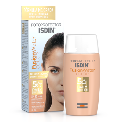 Fotoprotector ISDIN FusionWater Color Medium SPF50