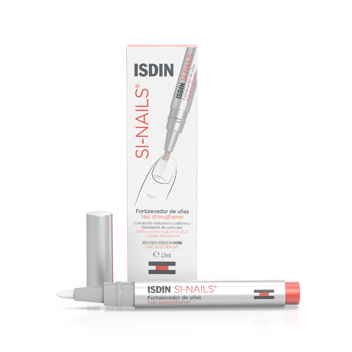 ISDIN SI-NAILS Fortalecedor de uñas e hidratante de cutículas para mejorar su aspecto