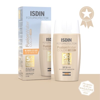 Fotoprotector ISDIN FusionWater Color Light SPF50 Fotoprotector ISDIN FusionWater Color Light SPF50