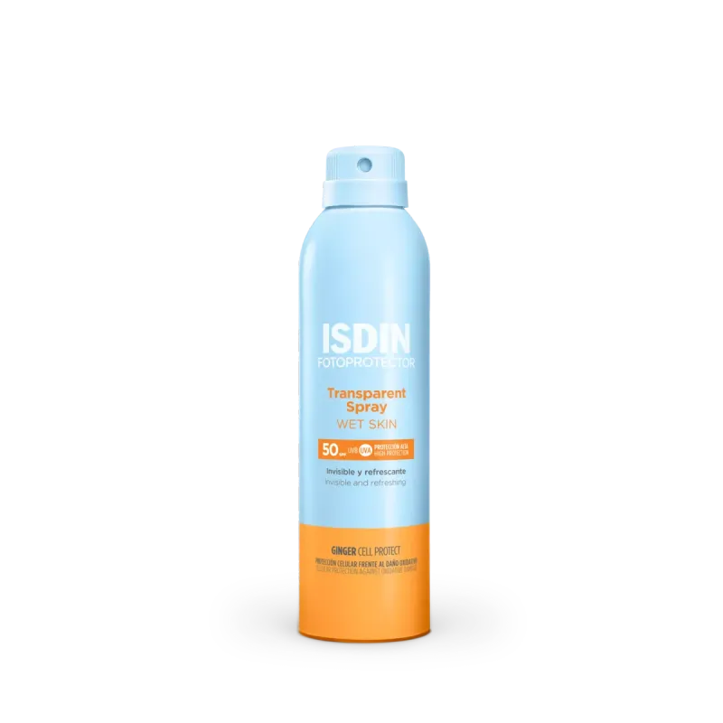 ISDIN Fotoprotector Transparent Spray Wet Skin SPF50