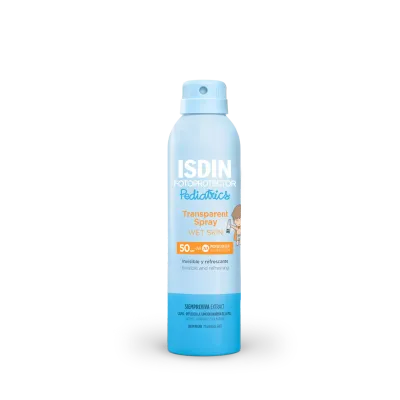 ISDIN Fotoprotector Transparent Spray Wet Skin Pediatrics SPF50 ISDIN Fotoprotector Transparent Spray Wet Skin Pediatrics SPF50