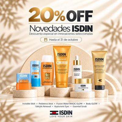 20%OFF Novedades ISDIN
