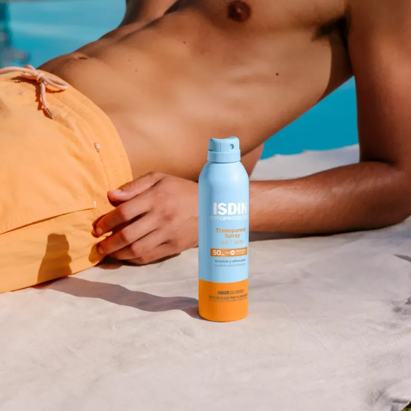 ISDIN Fotoprotector Transparent Spray Wet Skin SPF50