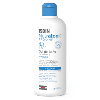 Nutratopic Pro-AMP Gel de baño emoliente Piel atópica