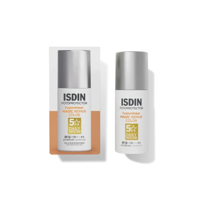 ISDIN Fotoprotector Fusion Water MAGIC Repair COLOR SPF50