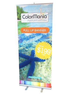 Pull Up Banner Lite - Laminated