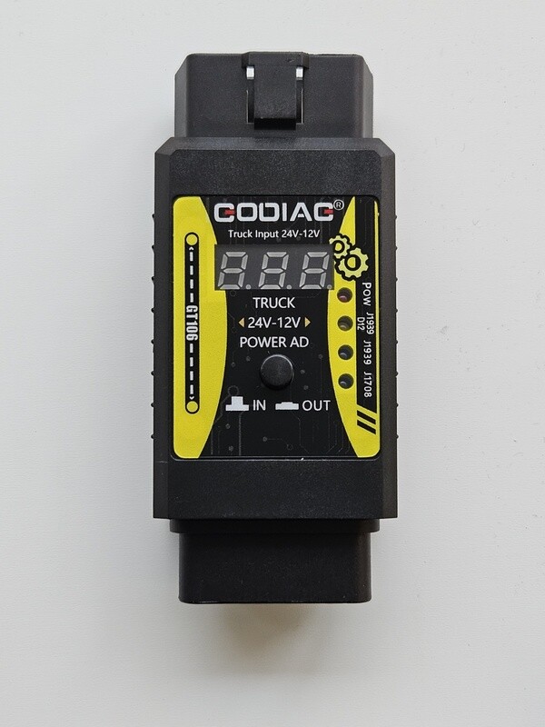 OBD2 adapter voltage converter for HD - 24V / 12V