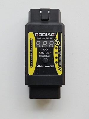 OBD2 adapter voltage converter for HD - 24V / 12V