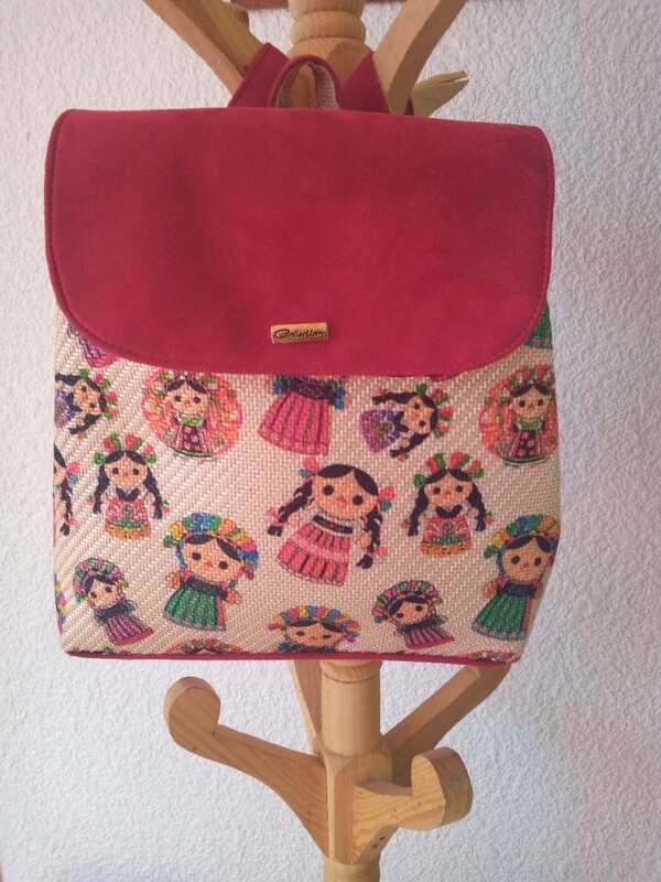 Mochila suet cartera 