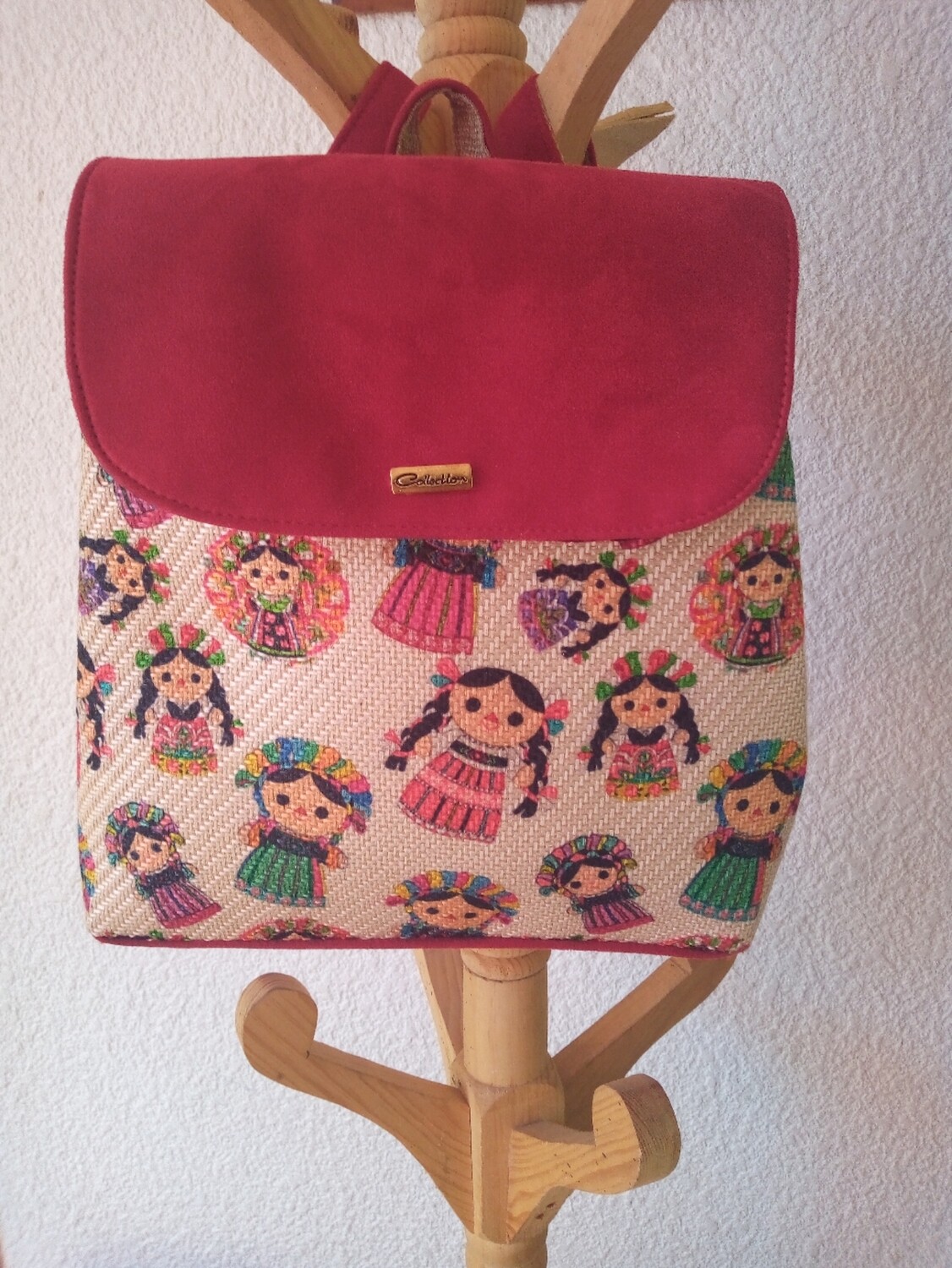 Mochila suet cartera 