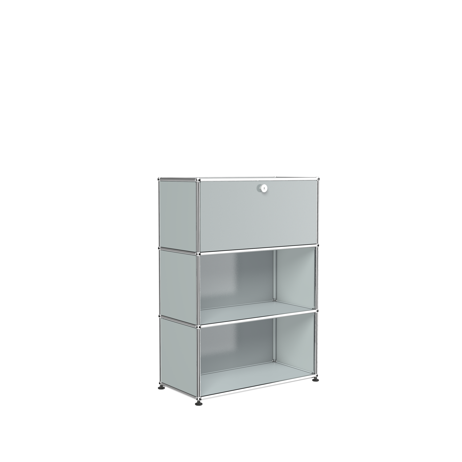 USM Haller Homeoffice, Farbe: 35 USM Mattsilber
