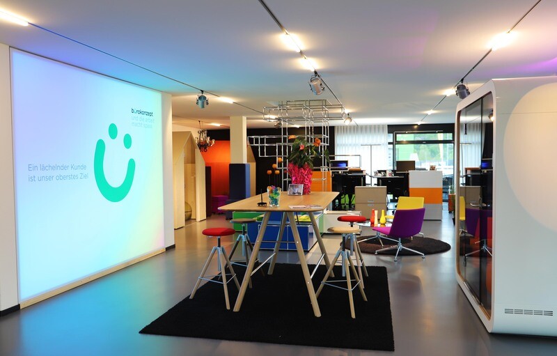 Beratung im Showroom