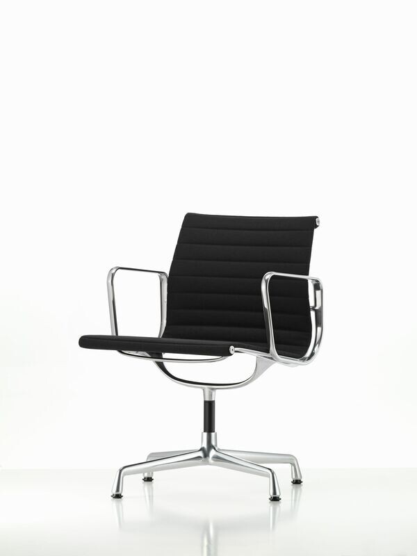 Vitra ALUMINIUM CHAIR EA 108 Stuhl, Stoff, drehbar