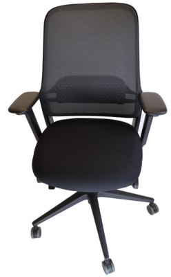 Bürostühle ausprobieren