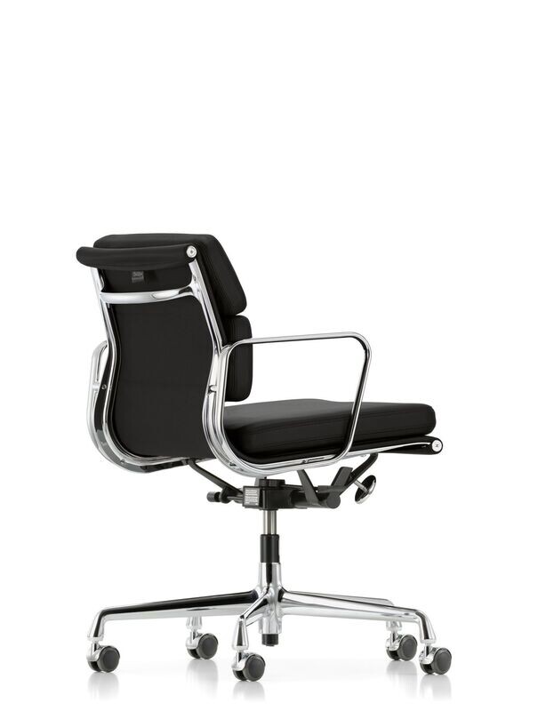 Vitra SOFT PAD CHAIR EA 217 Bürostuhl, Leder Premium