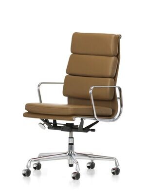 Vitra SOFT PAD CHAIR EA 219 Bürostuhl, Leder Premium