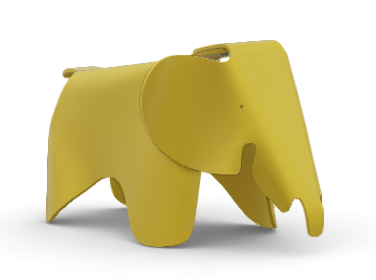 Vitra EAMES ELEPHANT SMALL Accessoire, Struktur: Butterblume