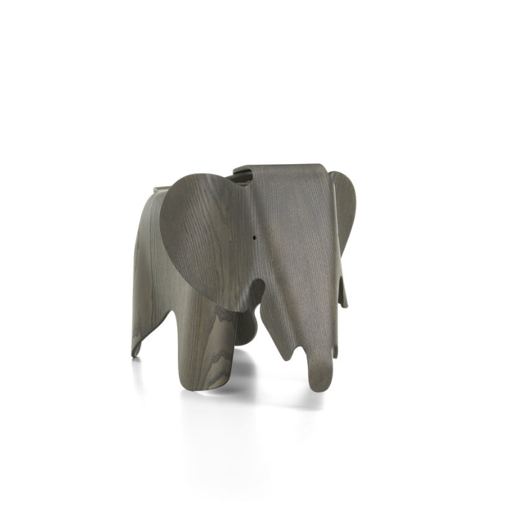 Vitra EAMES ELEPHANT PLYWOOD GREY Hocker (Limited Edition 999 Stk.)