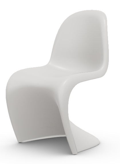 Vitra PANTON CHAIR Stuhl, Sitzschale: weiss