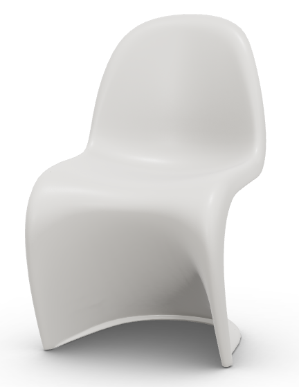 Vitra PANTON JUNIOR Stuhl, Sitzschale: weiss