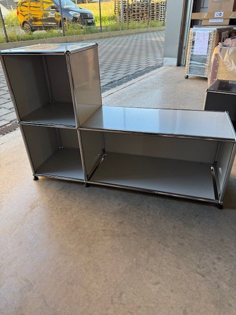 ​USM kleines Sideboard, lichtgrau, gebraucht