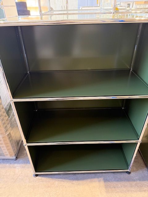 USM Haller Regal, olivgrün, NEU