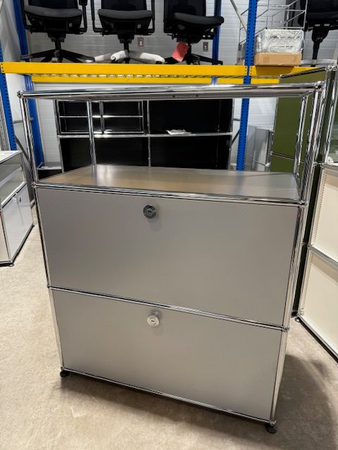 ​USM Regal, mattsilber, gebraucht