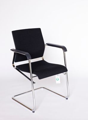 WILKHAHN Freischwinger, schwarz, Ausstellungsmodell