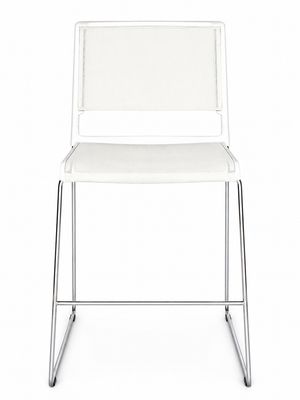 WILKHAHN Barstuhl, weiss, gebraucht WILKHAHN Barstuhl, weiss, gebraucht