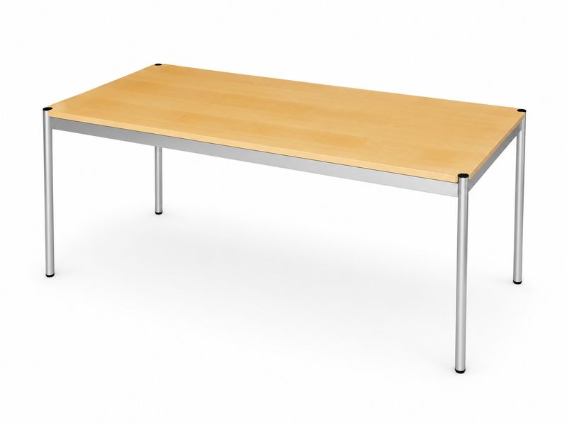 USM HALLER Tisch Buche natur lackiert 200x100, gebraucht