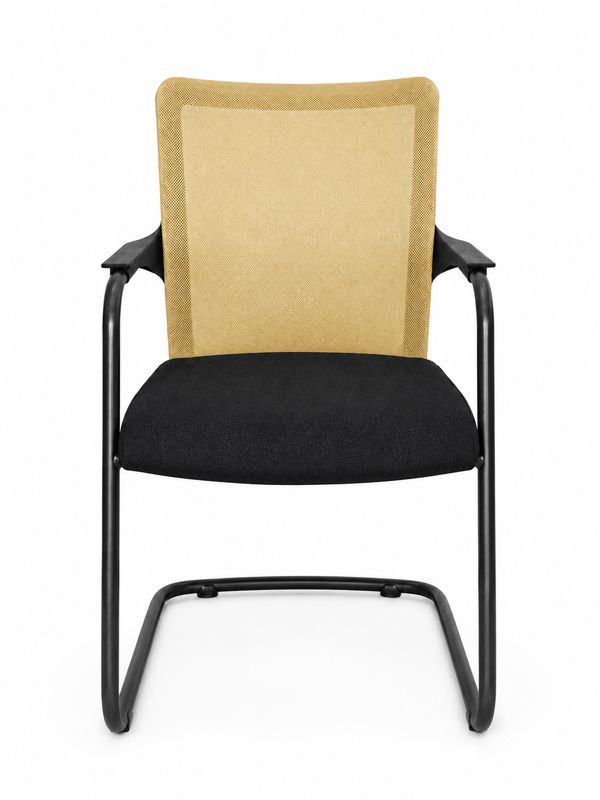 SITAG Freischwinger Stuhl, Ego, schwarz/beige, Ausstellungsmodell SITAG Freischwinger Stuhl, Ego, schwarz/beige, Ausstellungsmodell