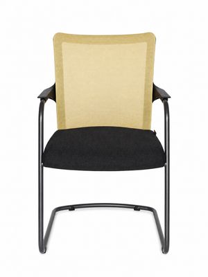 SITAG Freischwinger, schwarz/beige, Ausstellungsmodell SITAG Freischwinger, schwarz/beige, Ausstellungsmodell