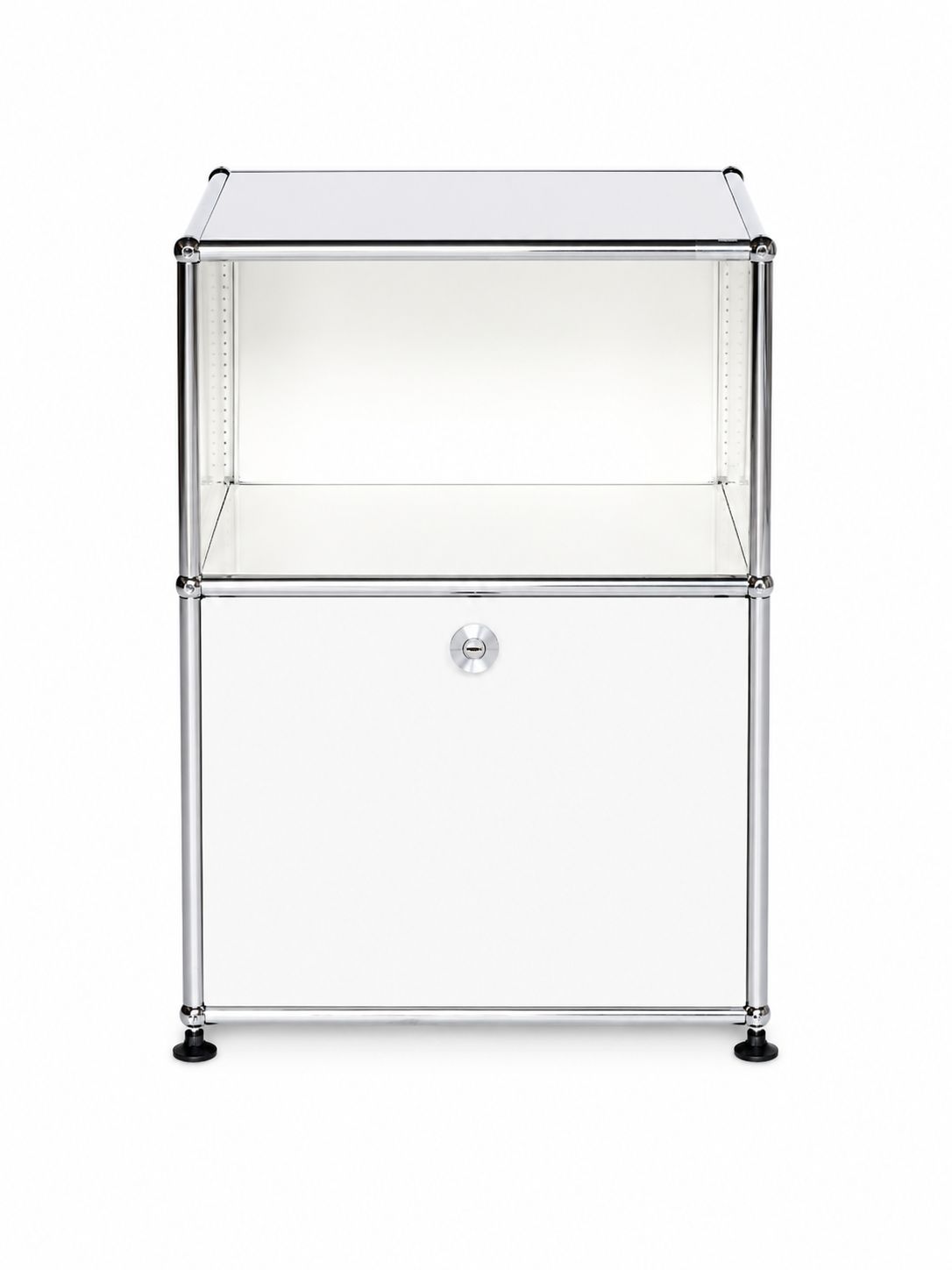 USM HALLER Regal  , weiss, Ausstellungsmodell