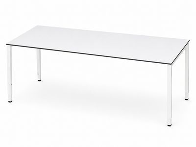 Besprechungstisch, 240x120, weiss, gebraucht Besprechungstisch, 240x120, weiss, gebraucht