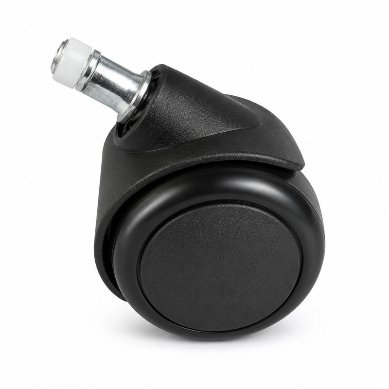 GIRSBERGER Stuhlrollen für Teppichboden, schwarz, gebraucht GIRSBERGER Stuhlrollen für Teppichboden, schwarz, gebraucht