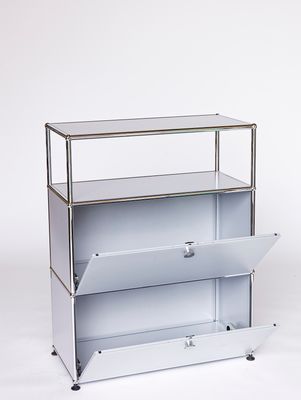 USM Regal, mattsilber, gebraucht
