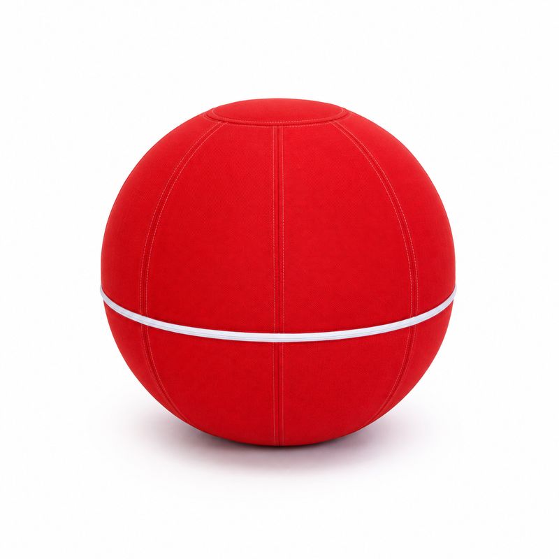 Sitzball, rot, Ausstellungsmodell Sitzball, rot, Ausstellungsmodell